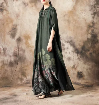 

2020 New Fashion Floral Print All-match Windbreaker Summer Loose Comfortable Long Sleeve Open Stitch Women Coat