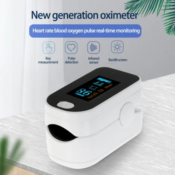

Fingertip Pulse Oximeter OLED Display Blood Oxygen Sensor Saturation Mini SpO2 Monitor Pulse Rate Measurement Meter for Home