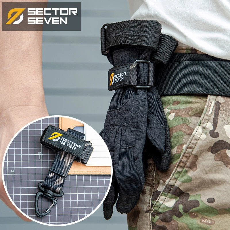 Multipurpose Glove Hook Tactical Gloves Holder Military Fan Outdoor