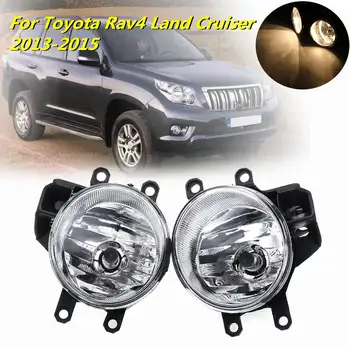 

Car Fog Light For Toyota Rav4 Land Cruise 2013 2014 2015 Car Front Bumper Foglights Halogen H16 With Bulb and wire Accessories