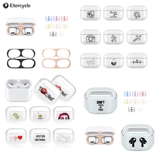 Кристальный милый чехол для наушников для Apple AirPods pro Чехол Жесткий ПК прозрачный для Airpods 3 защитный чехол Airpods tective чехол