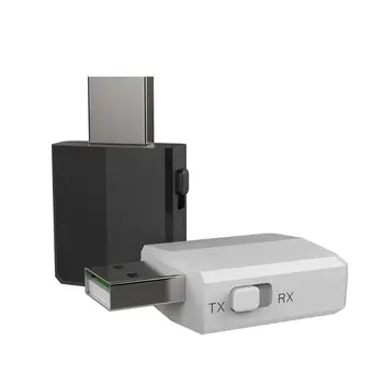 

USB Bluetooth 5.0 Transmitter for TV 3.5MM Mini Car Bluetooth Receiver AUX Stereo Music with Changing Switch Wireless Adapter