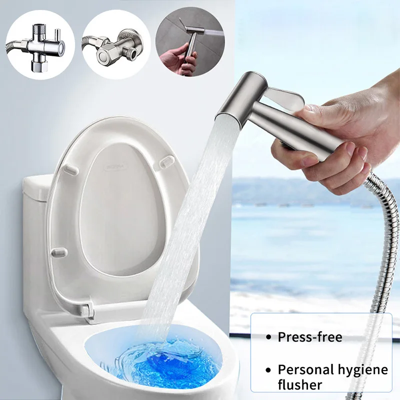 Kit Douchette Bidet WC Toilette Pistolet De Toilette 304 Salle De