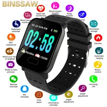 Men's Smart BINSSAW  Watches Heart Rate Monitor Wristband IP67 Waterproof Smart Wrist Watch Women Fitness Tracker Smartwatch+BOX