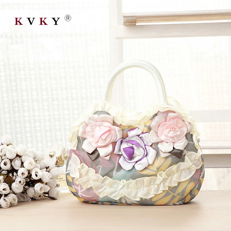 Сумка для ключей для мамы, Корейская версия, женская сумка, Холщовая Сумка, чистый цвет, с кружевом, для девушек, на молнии, ручная сумка для женщин,, Sac, основная женская сумка