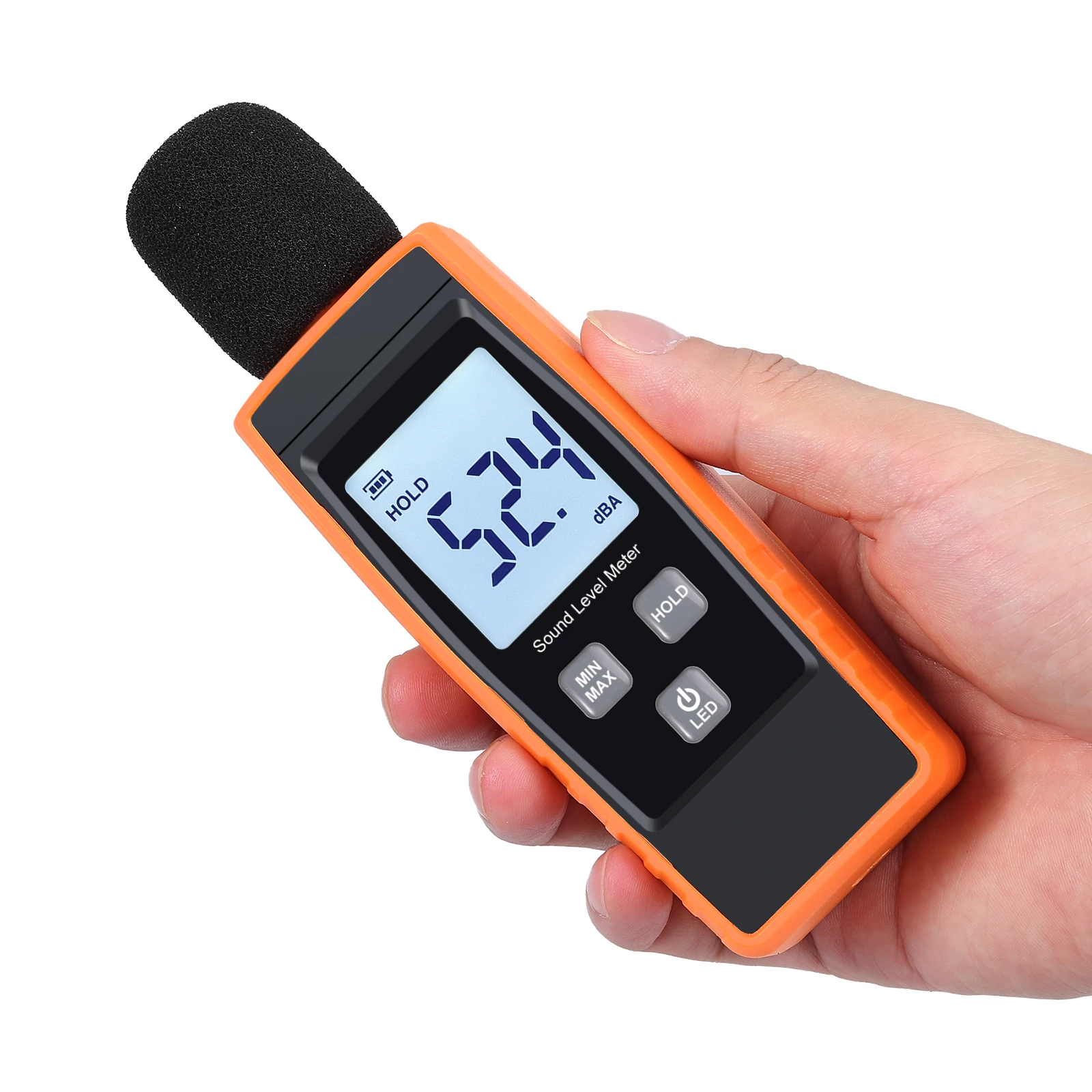 PROSTER 30~ 130 дБ для цифрового звукового давления тестер измеритель уровня децибел Измерение шума и звука метр