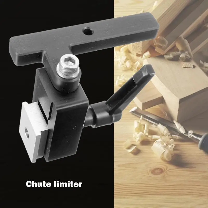 T-Slot Miter дорожка скольжения ограничитель ABS сталь DIY прочный и простой в использовании для плотника ручной маршрутизатор стол DIY деревообрабатывающий инструмент