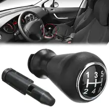 Автомобильная ручная ручка переключения передач для peugeot 406 307 206 207 408 автомобильные аксессуары для интерьера