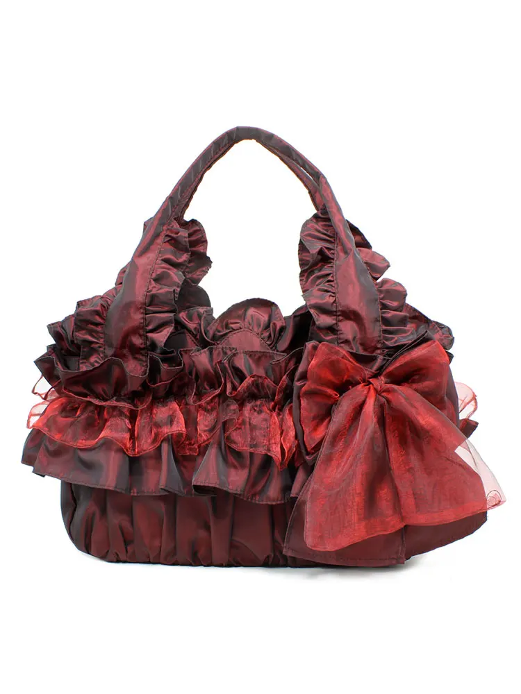 Готическая сумка в стиле &quotЛолита&quot классические сумки с цветочным принтом и