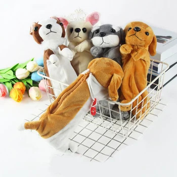 

New Cartoon Plush Pencil Bag Pen Organizar Cute Girl Makeup Bag Gift Kawaii Pencilcase Cosmetic Stationery Pouch School Supplies