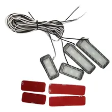 LED Car Inner Bowl Light Universal Decorative Lights Universal Auto Atmosphere Lamp ARMsrest Interior Door Handle Light