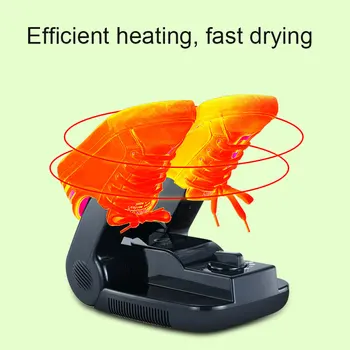 

Folding Design Quick Drying Shoe Dryer Portable Adjustable Rack and Timer for Shoes Ski Boots YU-Home