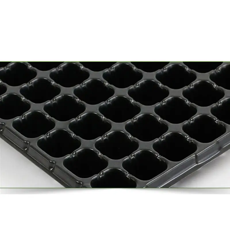 10PCS 72 Hole Seed Sprouter Trays PVC Seedling Tray Porous Thickening Seedling Tray For Agriculture Gardening Tools Home Shop