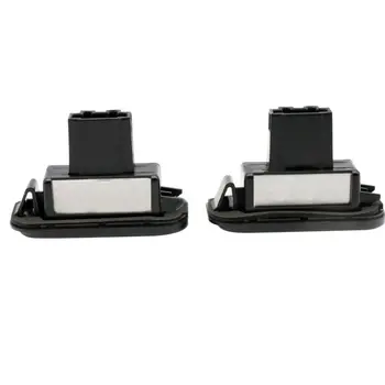 

Rear License Plate Light 1 pair Auto Lamp White For Mercedes-Benz W203 4D Sedan