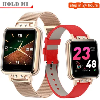 

ZL13 Smart Watch Women Stainless Steel Color Screen Smartwatch with Heart Rate, Blood Pressure, Female Health, and Notifications