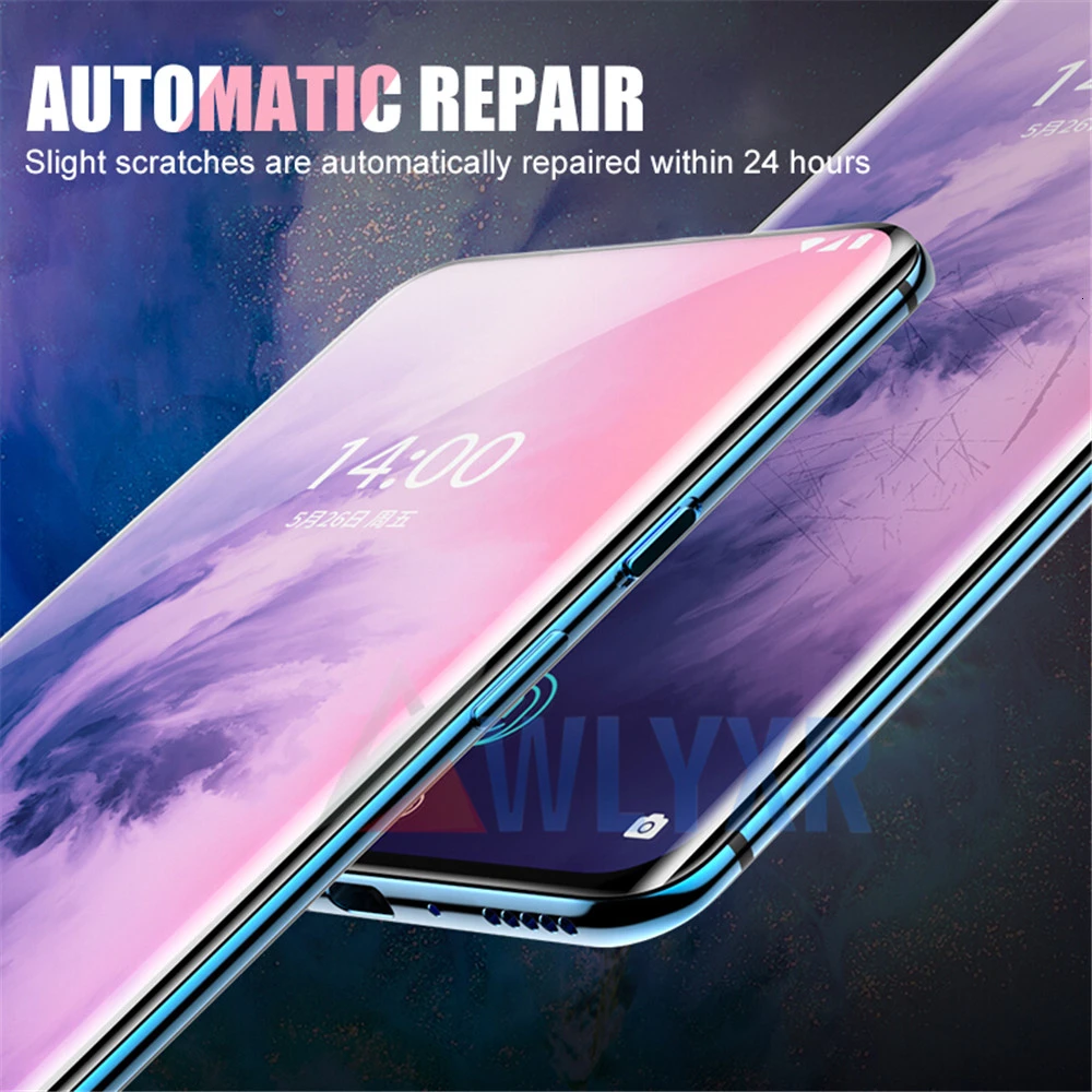 35D мягкая Гидрогелевая пленка полное покрытие для Oneplus 7 Pro 6t 5t 7Pro Защитная пленка для Oneplus 7 5 6 T Защитная пленка для экрана