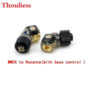 

Thouliess Headphone Plug for H24 Roxanne 24 Iriver AK R03 AKR02 UM PP6 to MMCX/0.78mm Female Converter Adapter with bass control