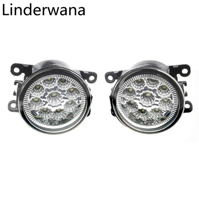 

Fog Lights For Cars Accessorie 12V For Peugeot 207 307 407 607 SW CC VAN Running Lamps 3008 MPV LED Headdight