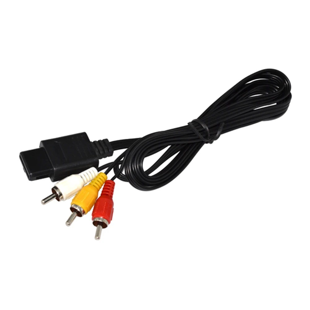 3RCA Audio TV Video Kabel AV-Kabel für N64 für GameCube für NGC für SNES – Detail 5