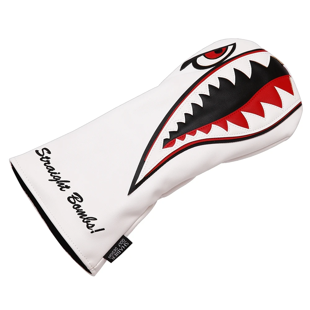 Shark Design Golf Headcovers PU Leather