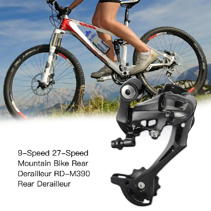 

RD-M390 Rear Derailleur 7 8 9 Speed MTB Bike Bicycle Derailleur MTB Bicycle transmission Bicycle accessories 28-34T 500g