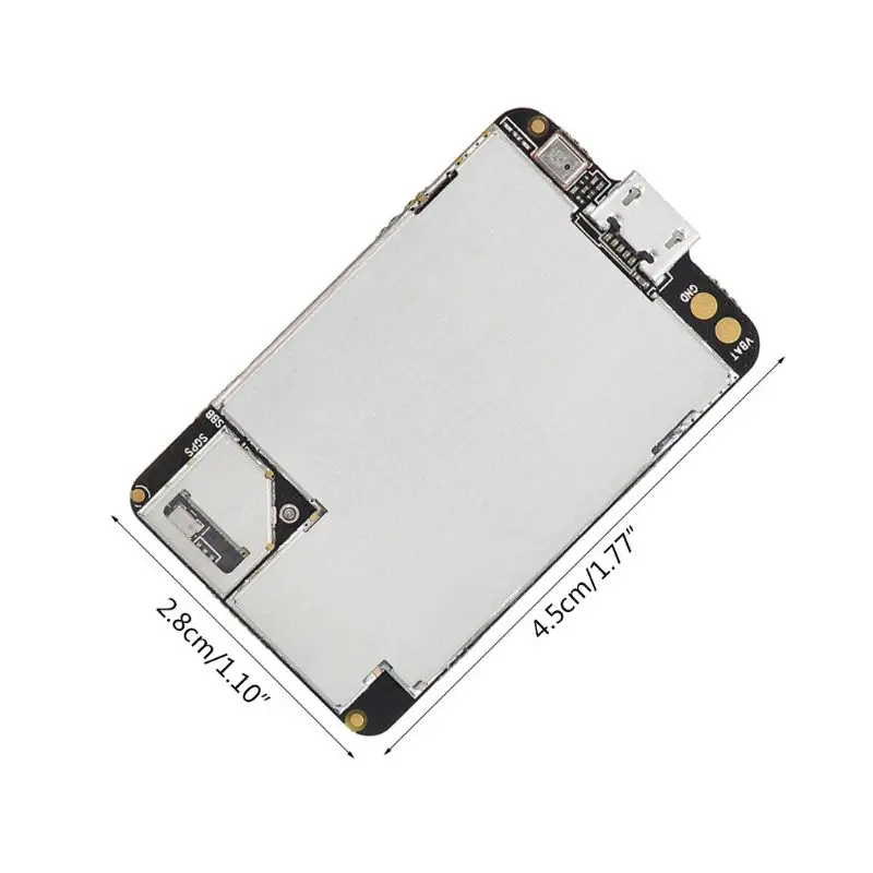  ZX808 PCBA GPS Tracker GSM GPS Wifi LBS Locator SOS Alarm Web APP Tracking TF Karte Dual System