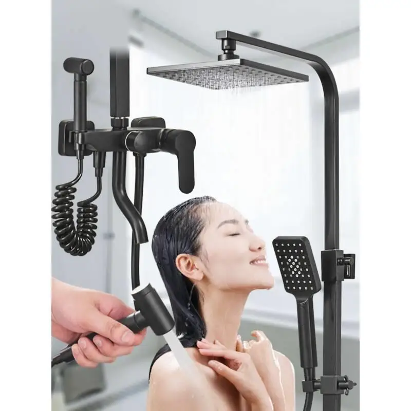 Ducha Chuveiro Лонгборда Ducha Piscina дуще Doucheset Choveiro Preto Doccia сделать Banheiro Eletrico Chuveiro Ванная комната душа Системы