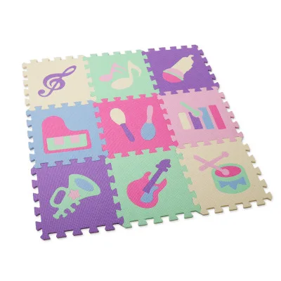 CZS0246-K Коврик с рисунком животных из мультфильмов, EVA пены, коврик-пазл, Детские Напольные пазлы, игровой коврик для детей, Детский мягкий коврик для игры в спортзал, ползающий коврик, подарок - Цвет: CZS0246-K