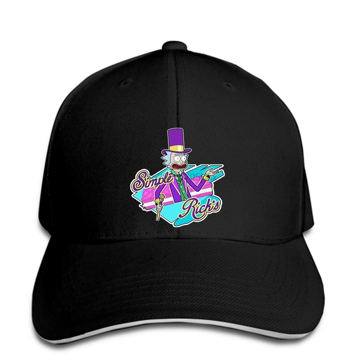 Простая бейсбольная кепка Ricks Wafers UnisexFunny TVNew snapback