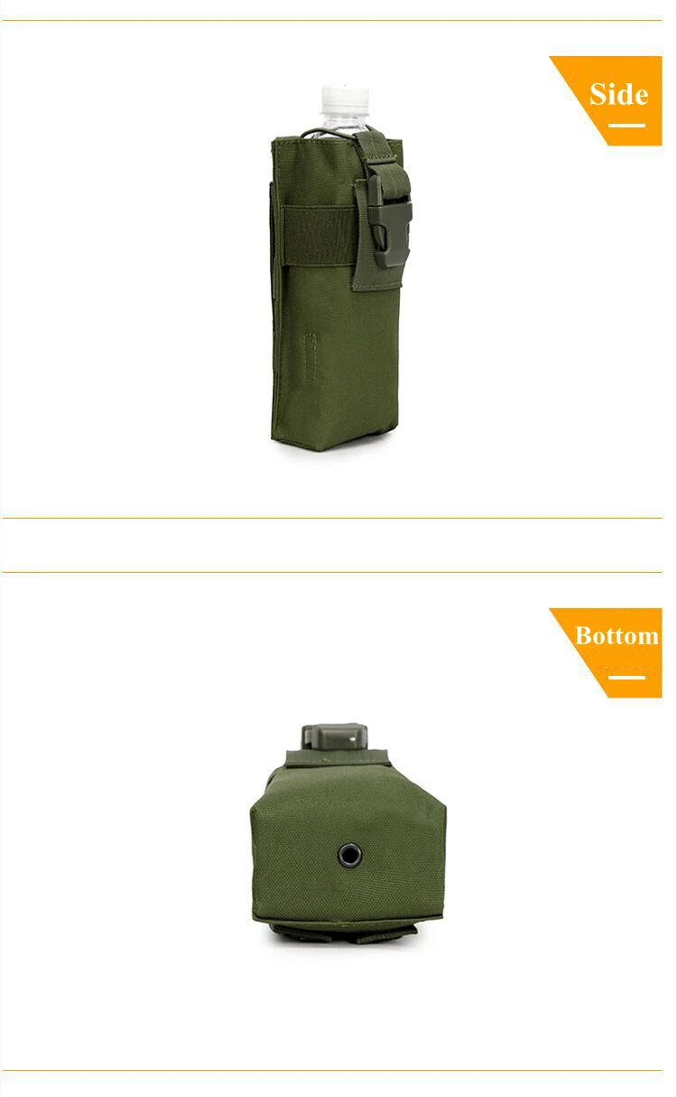 Тактический Molle бутылка для воды обновлен путешествия воды сумка-держатель для бутылки на открытом воздухе гидратации Перевозчик для кемпинга Пеший Туризм Рыбная ловля