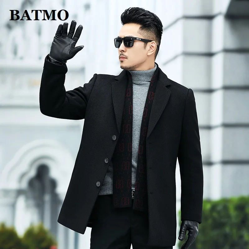 BATMO 2020 new arrival winter thicked wool trench coat men,men's wool jackets,men's wool coat,WKY-2183 BATMO 2020 new arrival winter thicked wool trench coat men,men's wool jackets,men's wool coat,WKY-2183