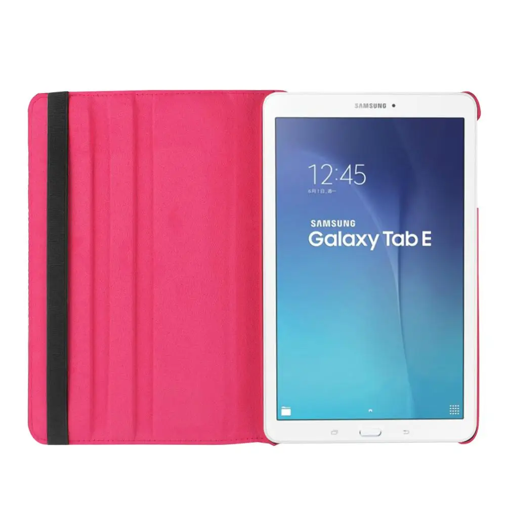 Для Galaxy Tab E SM-T560 SM-T561 360 Вращающийся Кожаный чехол-подставка чехол для планшета для samsung Galaxy Tab E 9,6 T560 T561