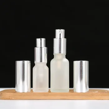 

Transparent Glass Spray Bottle Green Small Empty Glass Atomizer Perfume Bottle Liquid Essential Oil Cosmetic Container