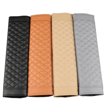 

1 Pair Cute Cartoon Car Sefety Seat Belt Cover Child Seat Belt Shoulder Pads Protection Plush Padding Auto Accessories