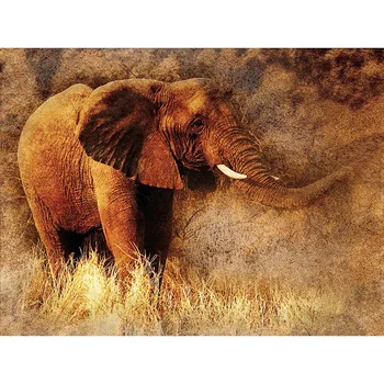 

The New 5D Diamond Painting Embroidery Animal Elephant Diamond Mosaic Icons Rhinestone Pictures Manual Art Home Decor