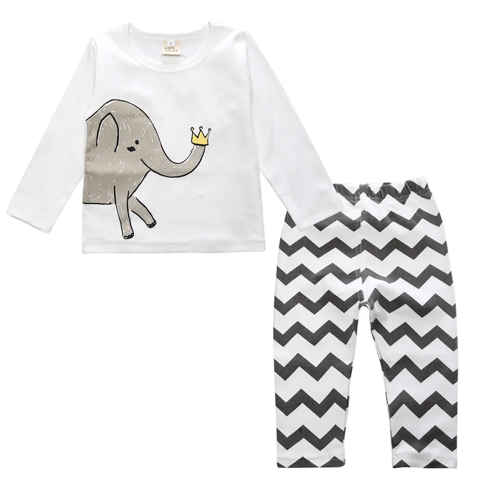 Г., осенне-зимний пижамный комплект для малышей, плотная футболка с длинными рукавами и штаны, 2 предмета, ночная рубашка для девочек и мальчиков в горошек