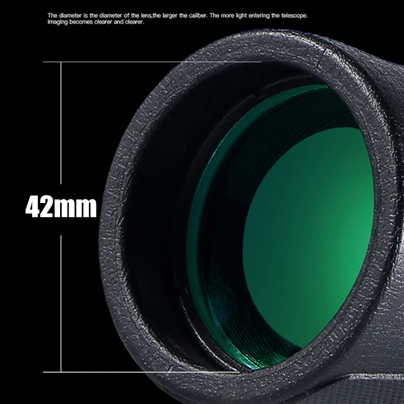 Professional HD Optical Monocular Powerful High Quality Telescope Low light Night Vision Monocular Binoculars for Hunting Hiking
