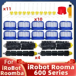 Cepillo lateral principal con filtro Hepa, piezas de repuesto para iRobot Roomba serie 600, 692, 690, 680, 660, 651, 650, 620, 618, 610, 620, 625, 670, 695, 564