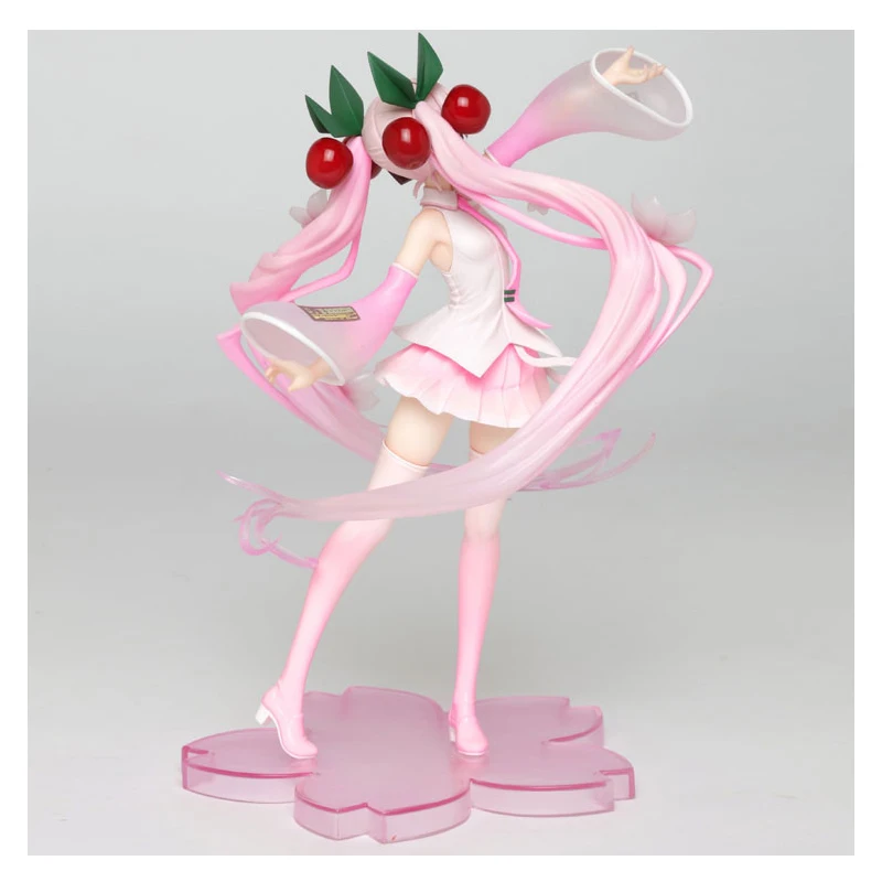 2020 New 23cm Anime Pink Sakura Ghost PVC Action Figures Girls Model Toys Collecting Gifts for Girls Dress wedding Spring