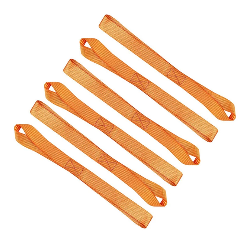 1/4Pcs ATV Hook Belt Endless Webbing Motorcycle Tie Downs Luggage Bandage Soft For Car Motorbike Loops Straps Multipurpose Strap