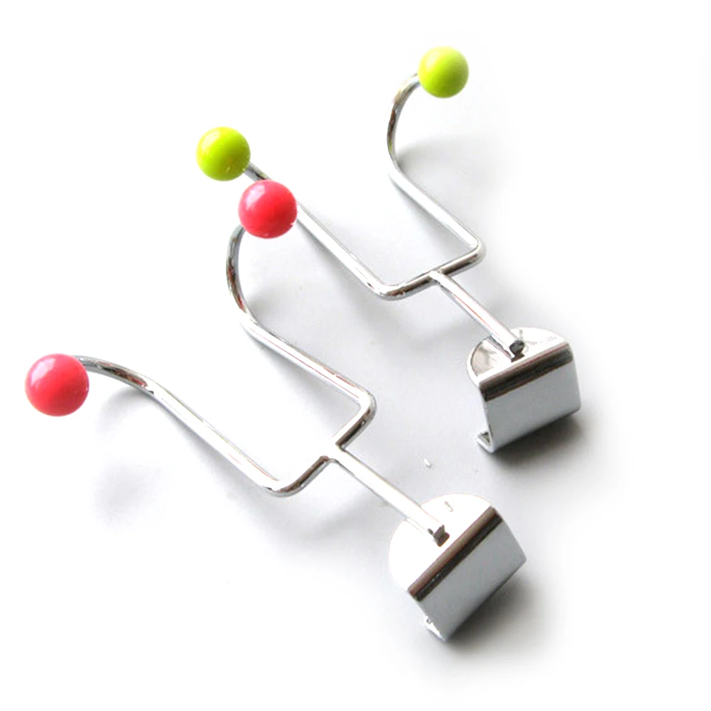 Multi Use Durable Stainless Steel Home Supplies Space Saving Hook Over The Door Strong Load Capacity Movable No Drilling Hangers