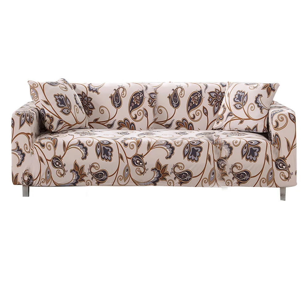 Patterned Stretch Exquisite Sofa Chair Cover Elastic with Armrests for Seats Home DC156 - Цвет: 190cm-230cm  F