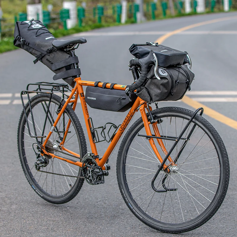 Rockbros B69 Borsa Da Sella Per Bicicletta 1,8L Con Sistema - Foto 3