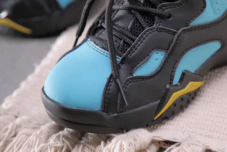 Spring and Autumn New Comfortable Sports Shoes Fashion High-tops Non-slip Children's Shoes Breathable Basketball Shoes