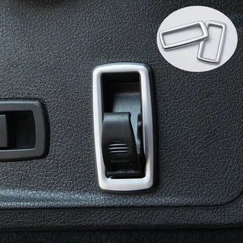 

For BMW 2 Series F45 F46 218i 2015-2019 Car Rear Trunk Box Hook Decoration frame trim sticker ABS Chrome Accessories car styling