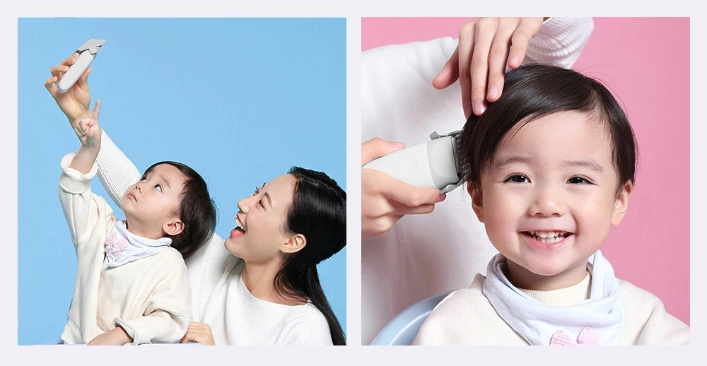 Xiaomi электрический триммер для волос USB Перезаряжаемый моющийся Мужской Детский борода Mitu машинка для стрижки волос Бритва IPX7 водонепроницаемый резак для волос