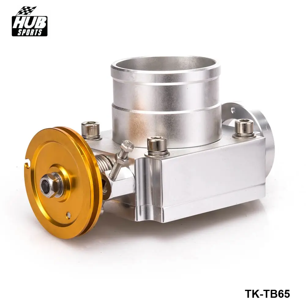 65mm 2.5" HIGH FLOW Alloy Aluminum Universal CNC Billet Intake Throttle Body HU-TB65