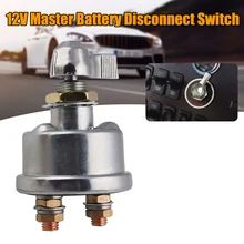 Interrupteur coupe-batterie principal pour voiture, 12V, isolateur, disconnecteur, interrupteur d'alimentation pour véhicule, camion, accessoires de voiture