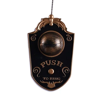 

Creative Doorbell Light Up Door Decorations Eyeball Party Doorbell Prop for Halloween Haunted House Party Easter Decoration