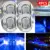 1/4ШТ DC 12V Водонепроницаемый RV Морской Транец Лодки 6LED Кормовой Свет Круглый Нержавеющая Сталь Холодный Белый СВЕТОДИОДНЫЙ Задний Фонарь Аксессуары Для Яхт
